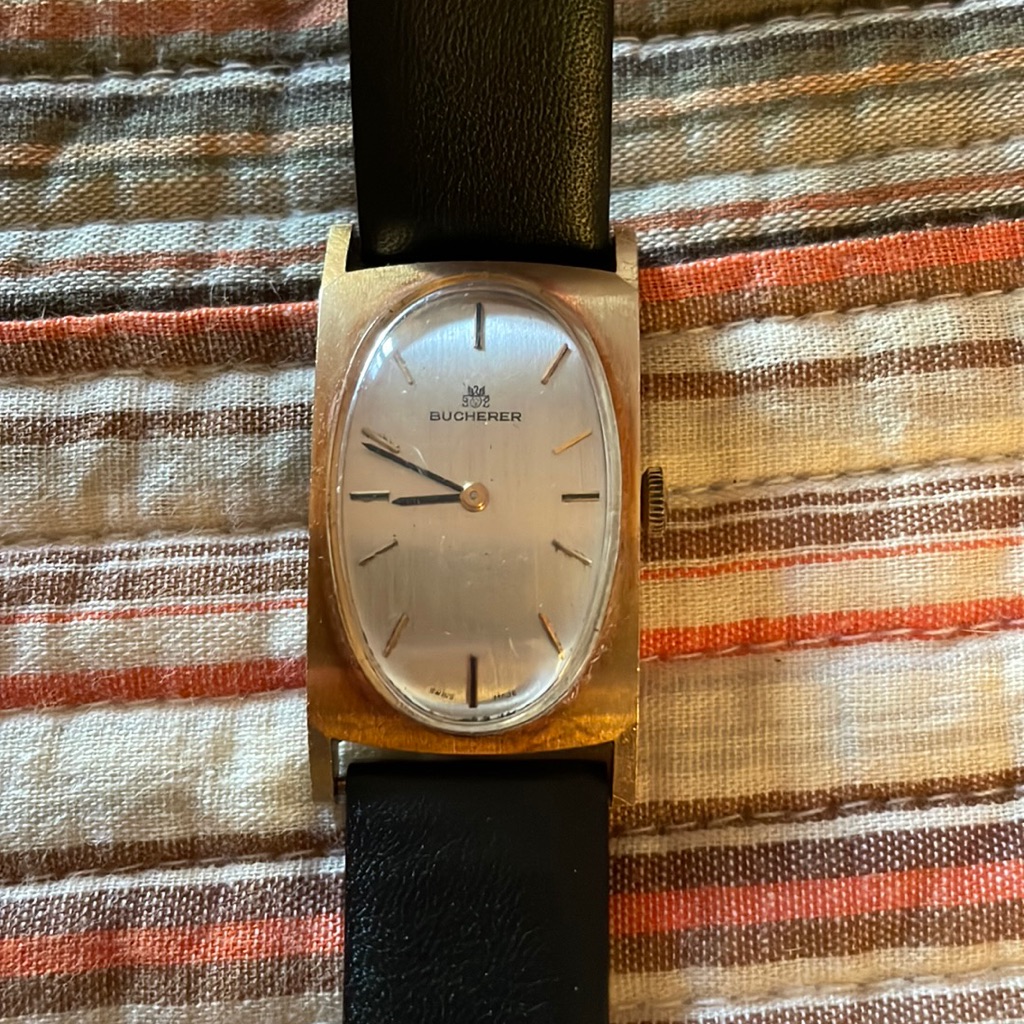 Bucherer 18kt Gold Watch